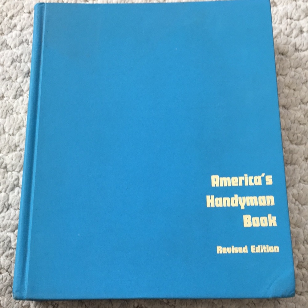 America’s Handyman Book Revised Edition 1970
